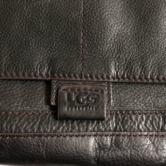 UGG Bags Ugg Leather Messenger Bag Poshmark